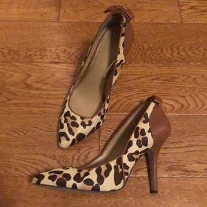 Leopard Print Pumps